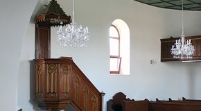 Kép: A pólyáni református templom belső megújulásának örvendeztek
