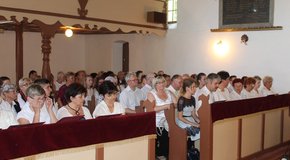 Kép: Egyházmegyei kórustalálkozó Serkén